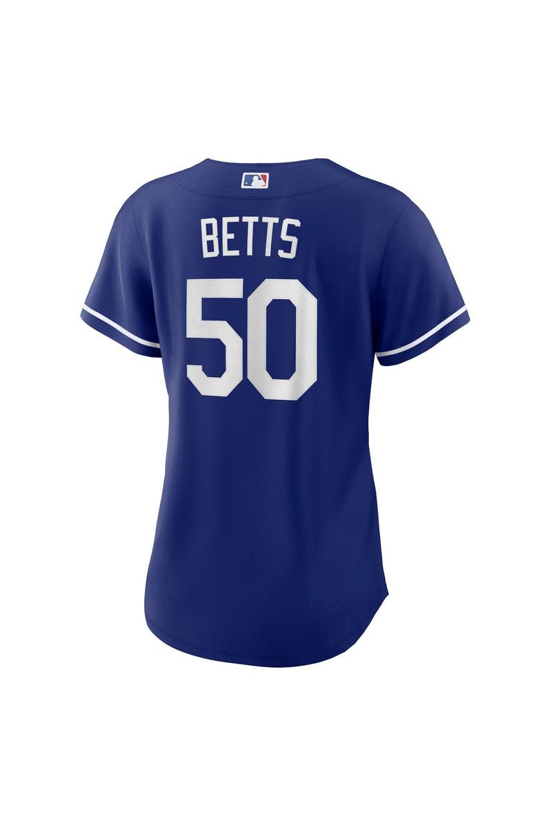 Nike Women's Nike Mookie Betts Royal Los Angeles Dodgers Alternate Replica Player Jersey, Alternate, color, 