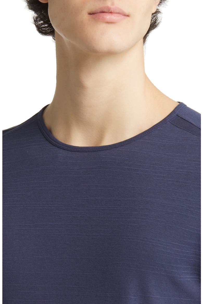 Winona Regular Fit Cotton Slub T-Shirt, Alternate, color, INK BLUE