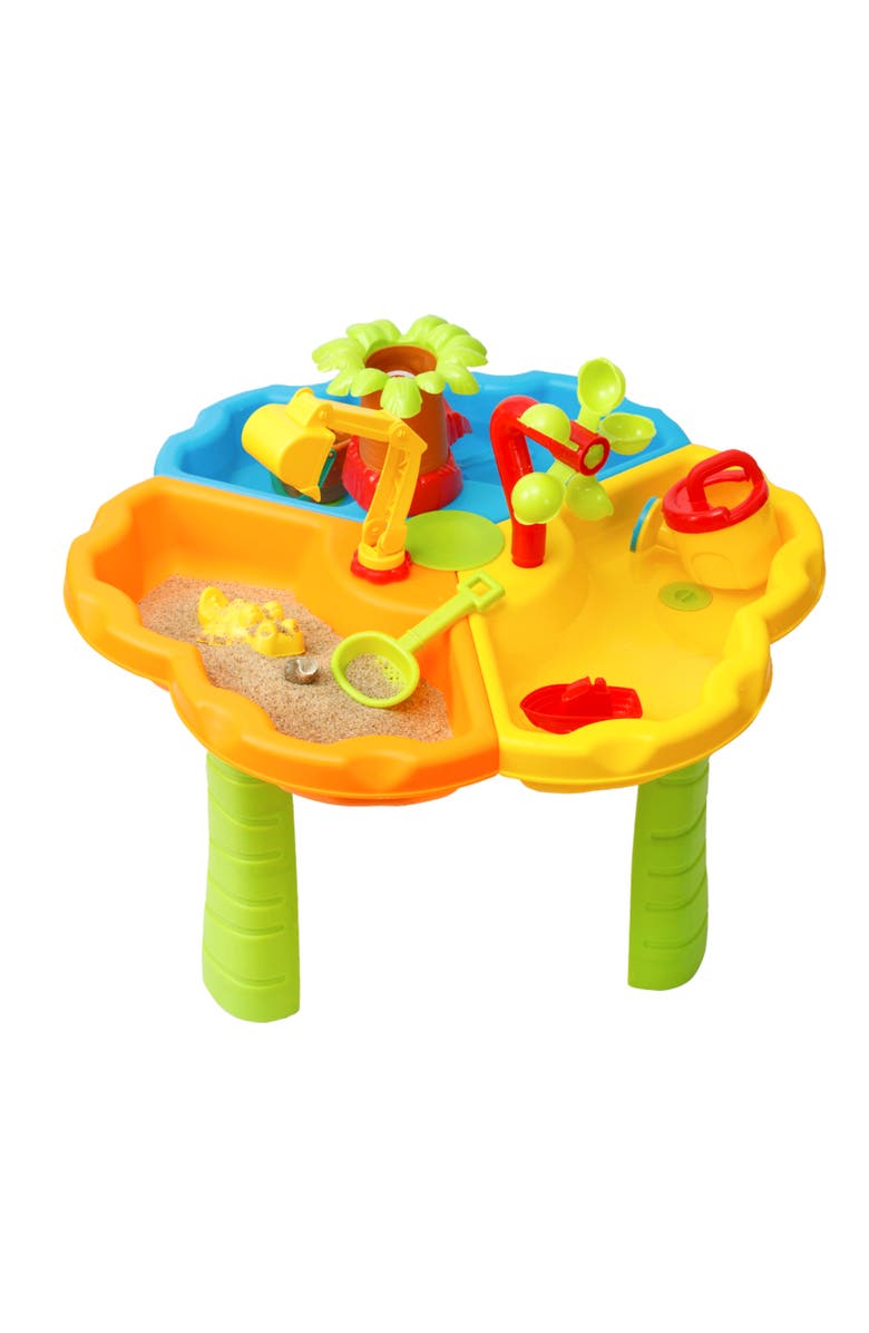 Trimate Toddler Sensory Sand and Water Table with Chair, Alternate, color, Multicolored