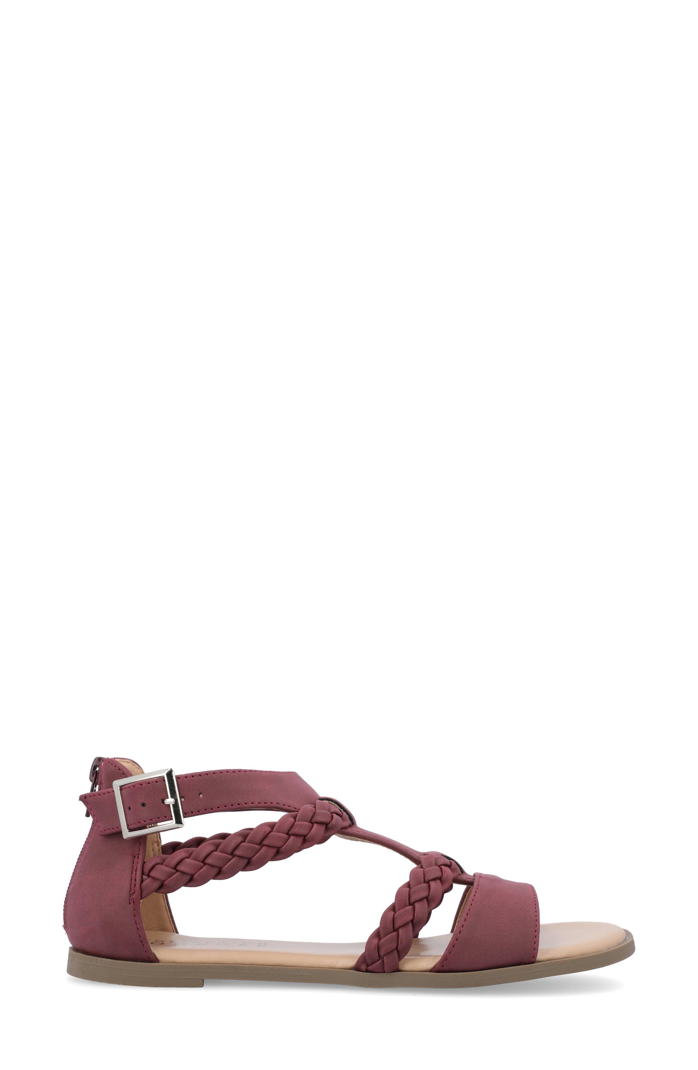 Journee Collection Florence Sandal, Alternate, color, Purple