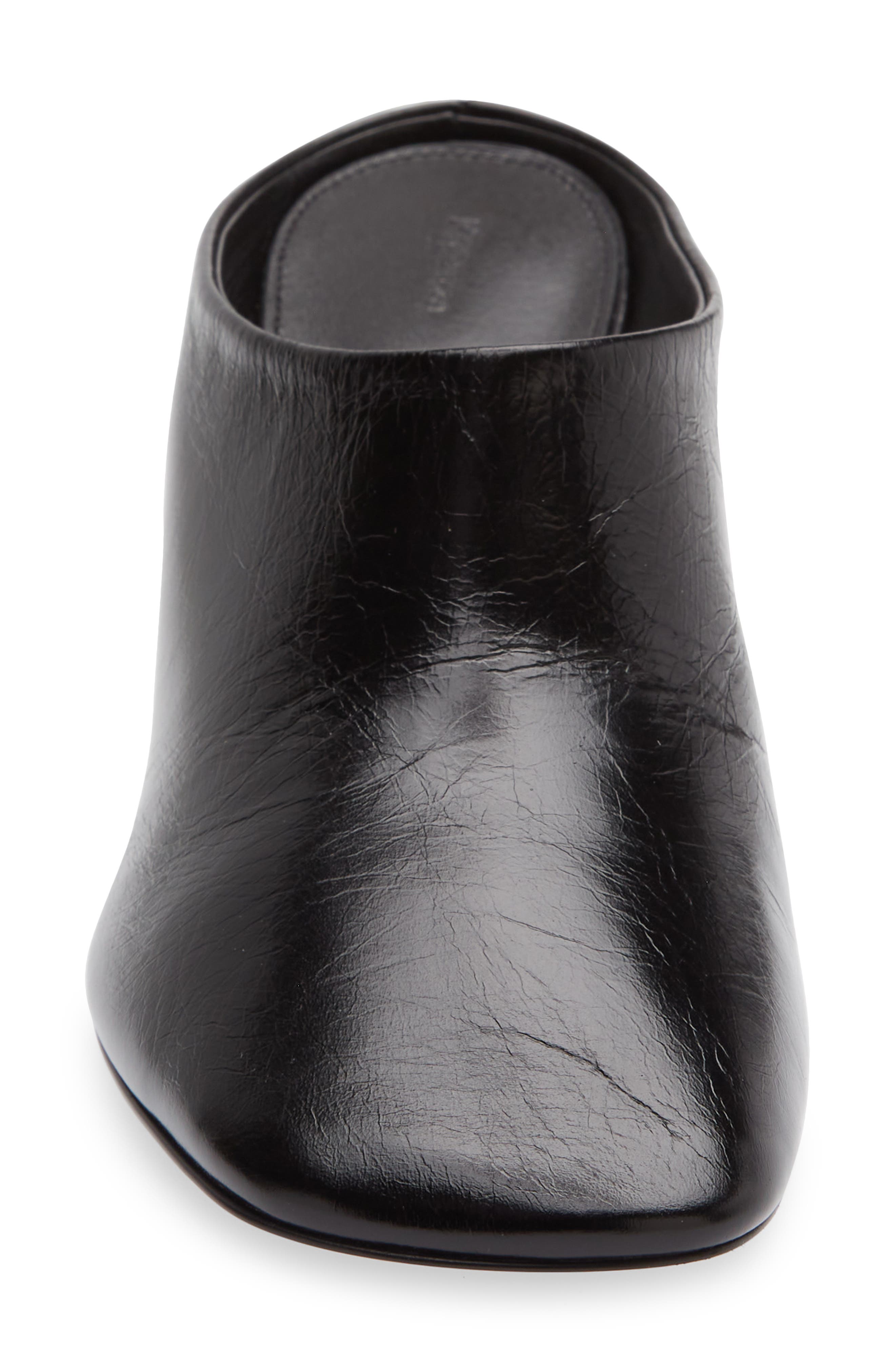 Proenza Schouler Slant Mule, Alternate, color, Black