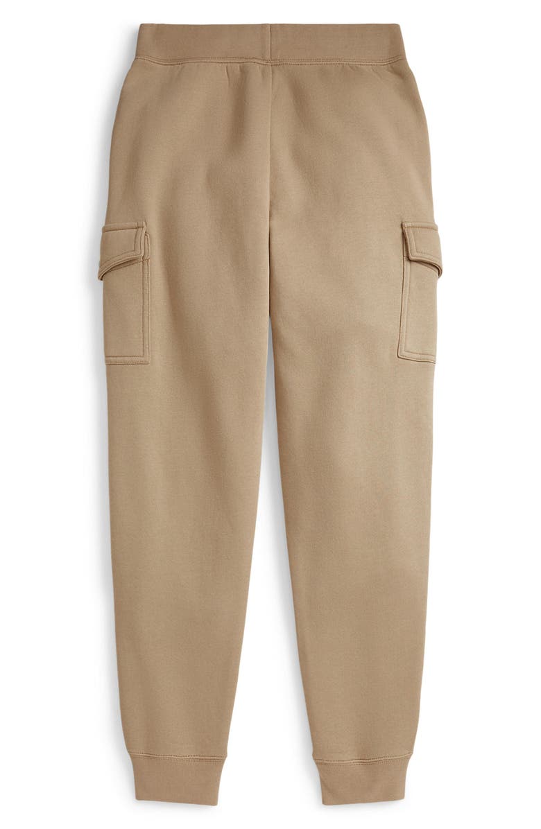 Polo Ralph Lauren Kids' Fleece Cargo Joggers, Alternate, color, Khaki