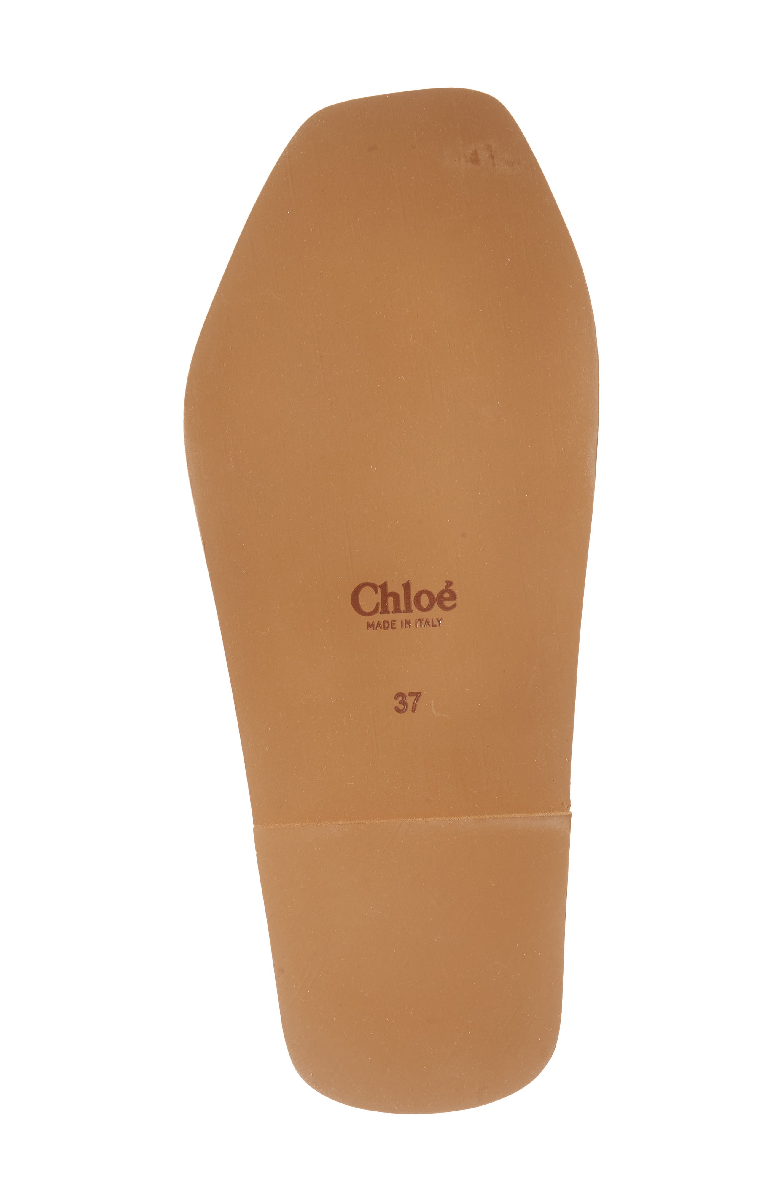 Chloé Woody Eyelet Sandal, Alternate, color, 