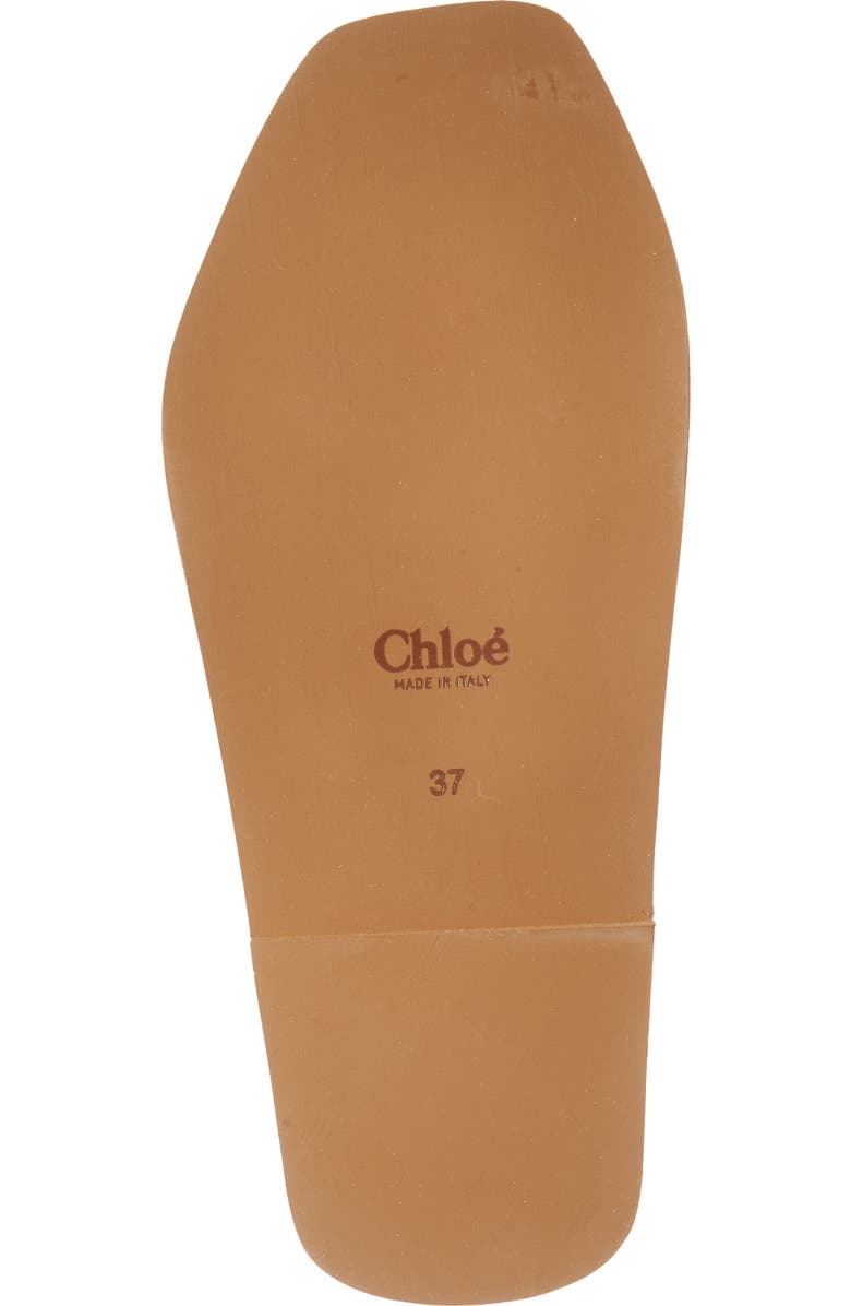 Chloé Woody Eyelet Sandal, Alternate, color,