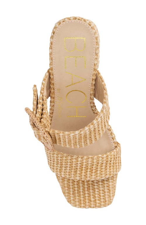 Beach By Matisse Lucy Block Heel Sandal In Cognac