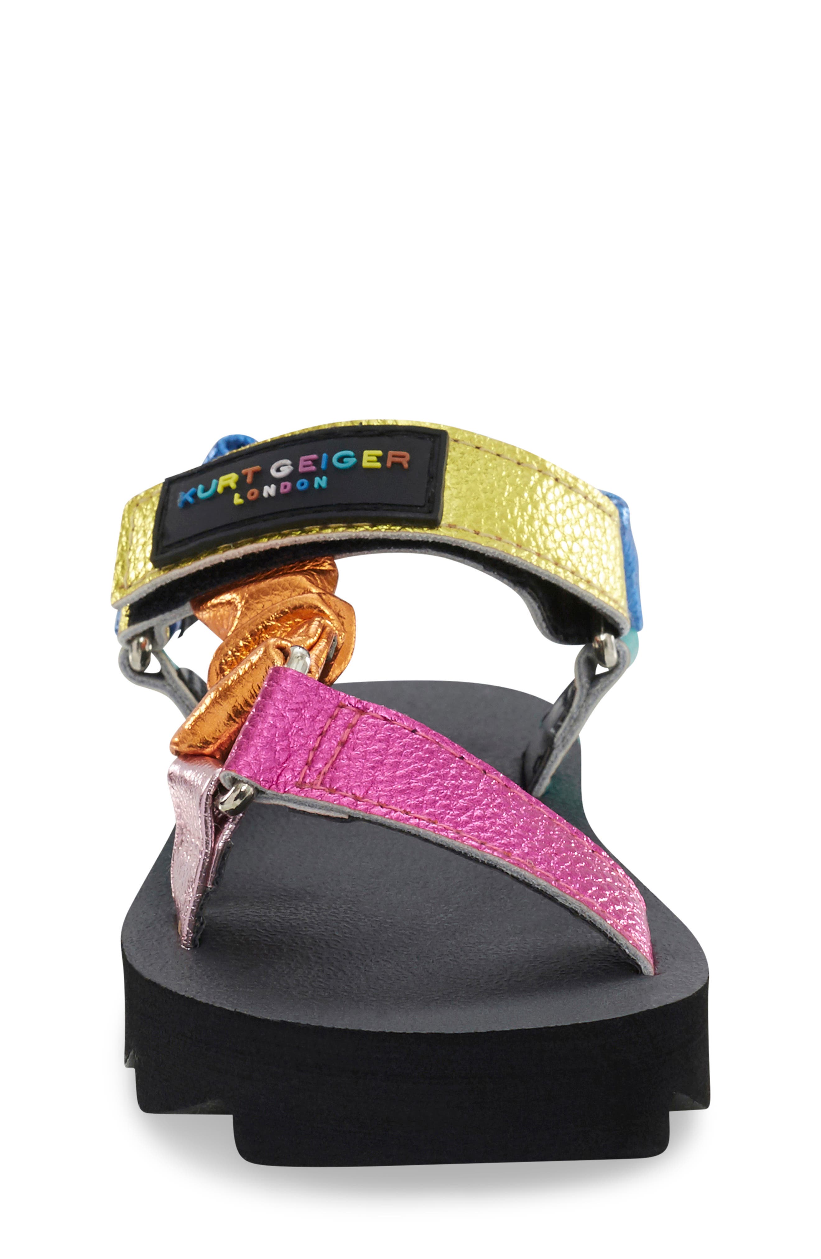 Mini Orion Sandal, Alternate, color, METALLIC