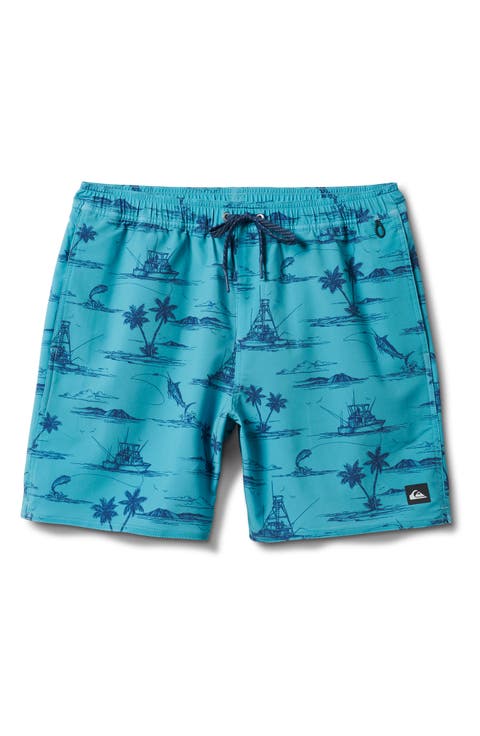 Paradise Found Volley Swim Trunks