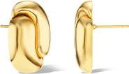 Pamela Zamore Holos 18K Gold Hug Earrings