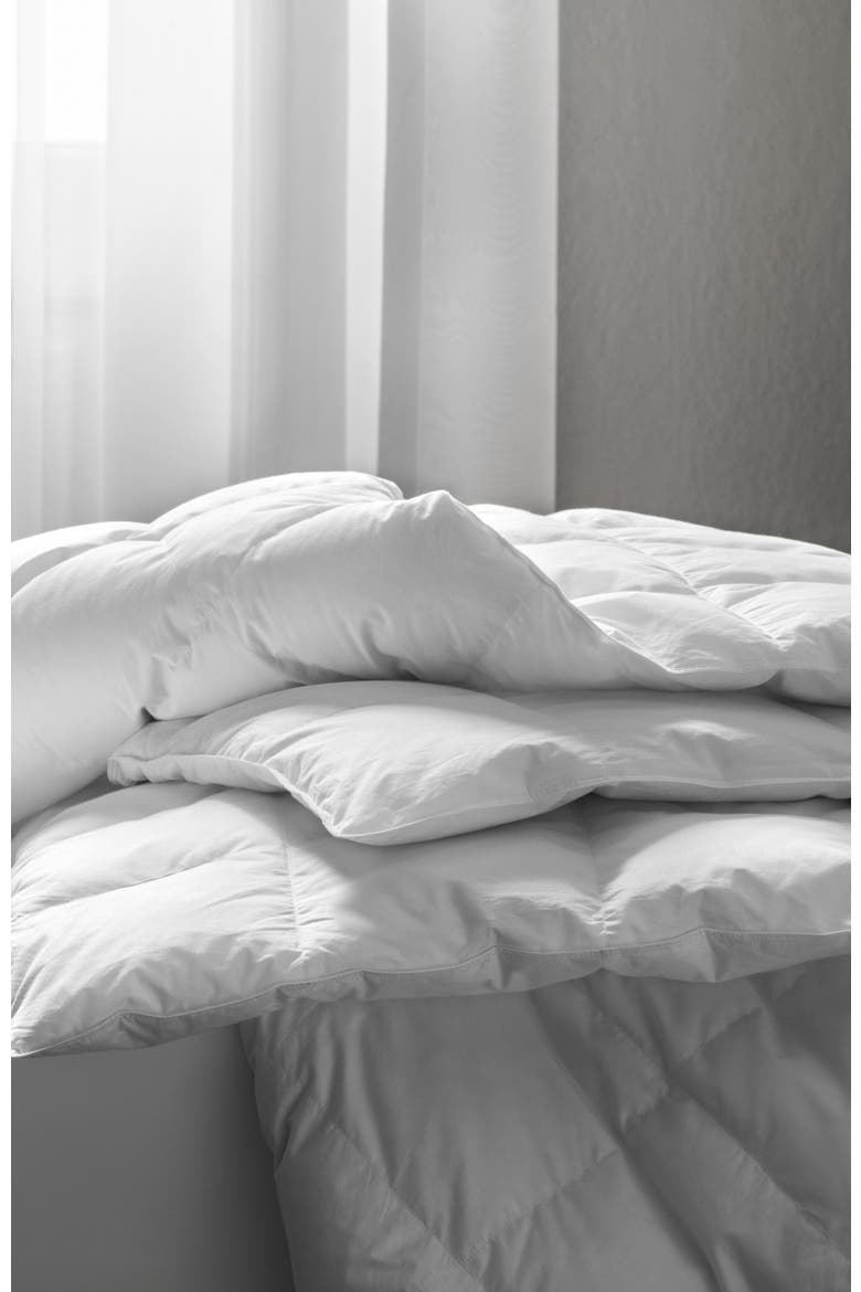 Royal goose down comforter, Alternate, color, White