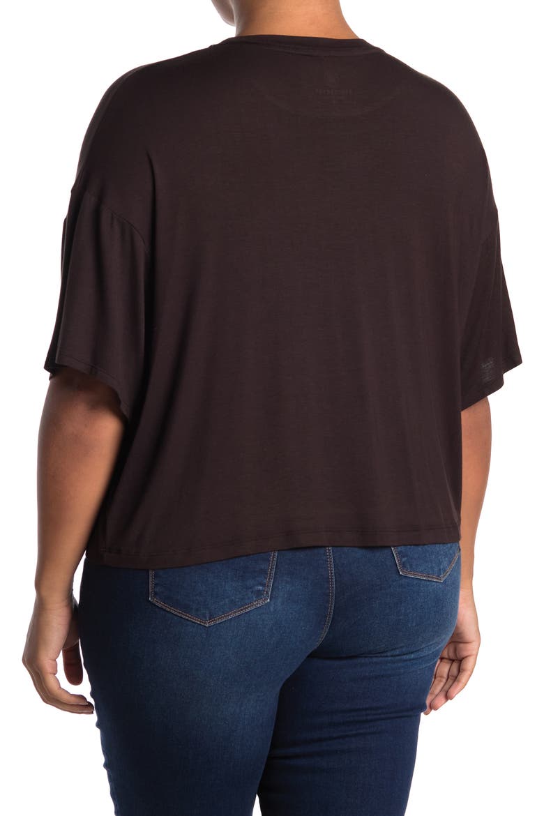 Short Sleeve Lounge T-Shirt, Alternate, color, BLACK