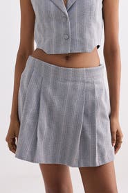 Reistor Cotton Tweed Skorts