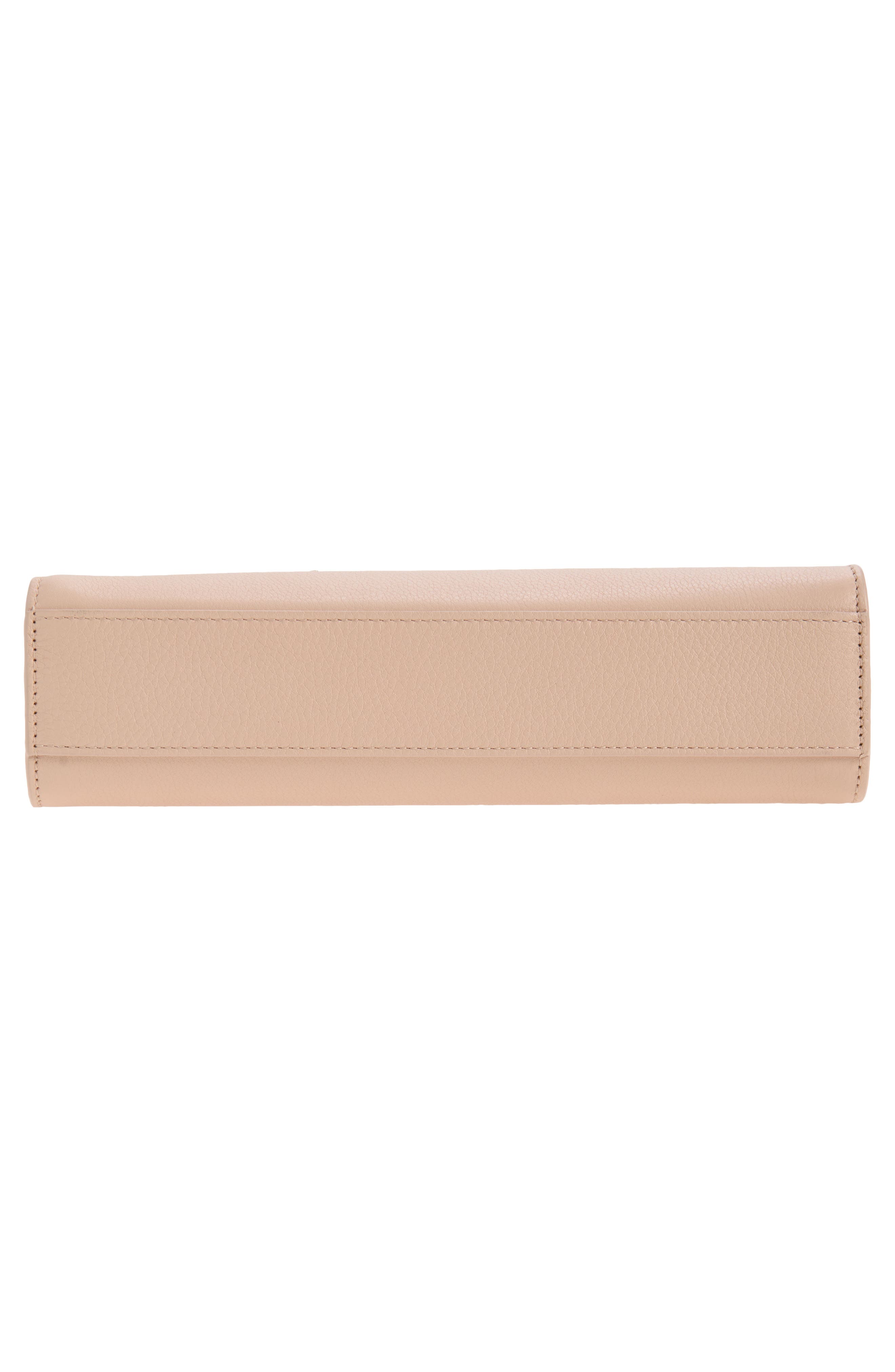 FERRAGAMO Hug East/West Crossbody Bag, Alternate, color, Dusty Pink Dusty Pink