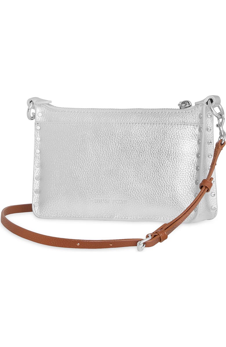 Rebecca Minkoff Mini Darren Top Zip Leather Crossbody Bag, Alternate, color,