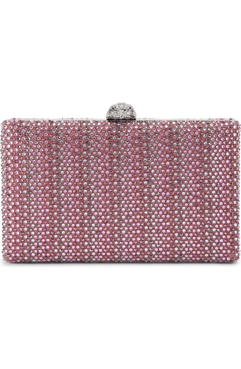 Kurt Geiger London Kensington Crystal Frame Clutch, Main, color, Open Pink