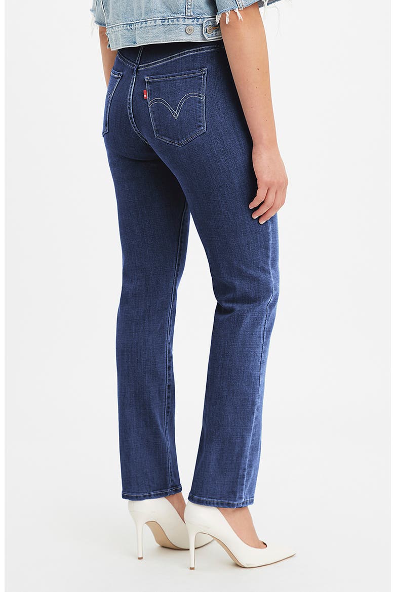 Classic Bootcut Jeans, Alternate, color, LAPIS DARK HORSE