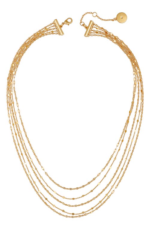 Vince Camuto Multi-strand Necklace In Brown