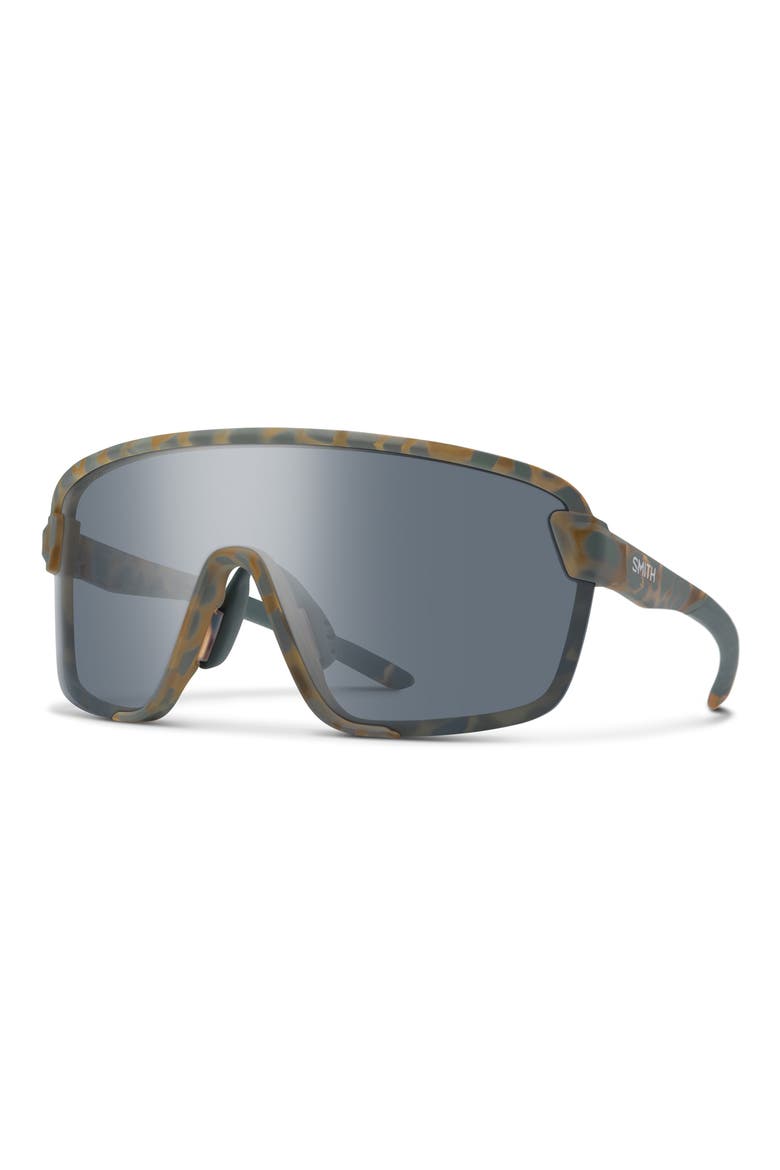 Bobcat 135mm ChromaPop™ Shield Sunglasses, Alternate, color, FLINT/ TARMAC TORTOISE/ SLATE