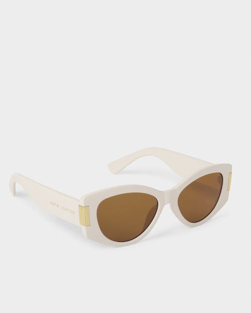 Katie Loxton Rimini Sunglasses In White