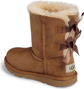 Kids' Bailey Bow II Water Resistant Genuine Shearling Boot