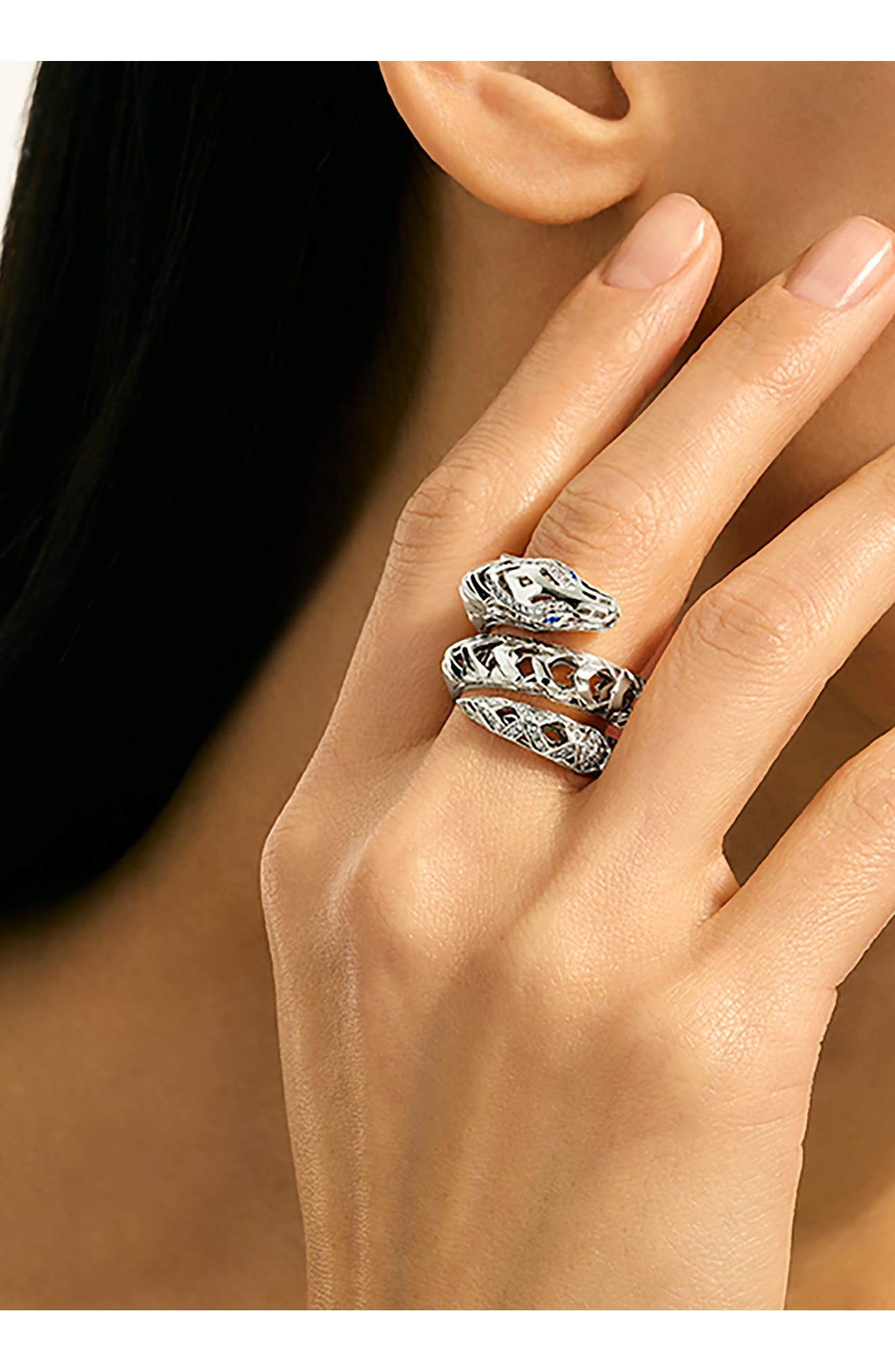 John Hardy Naga Coil Ring (Women) | Nordstrom