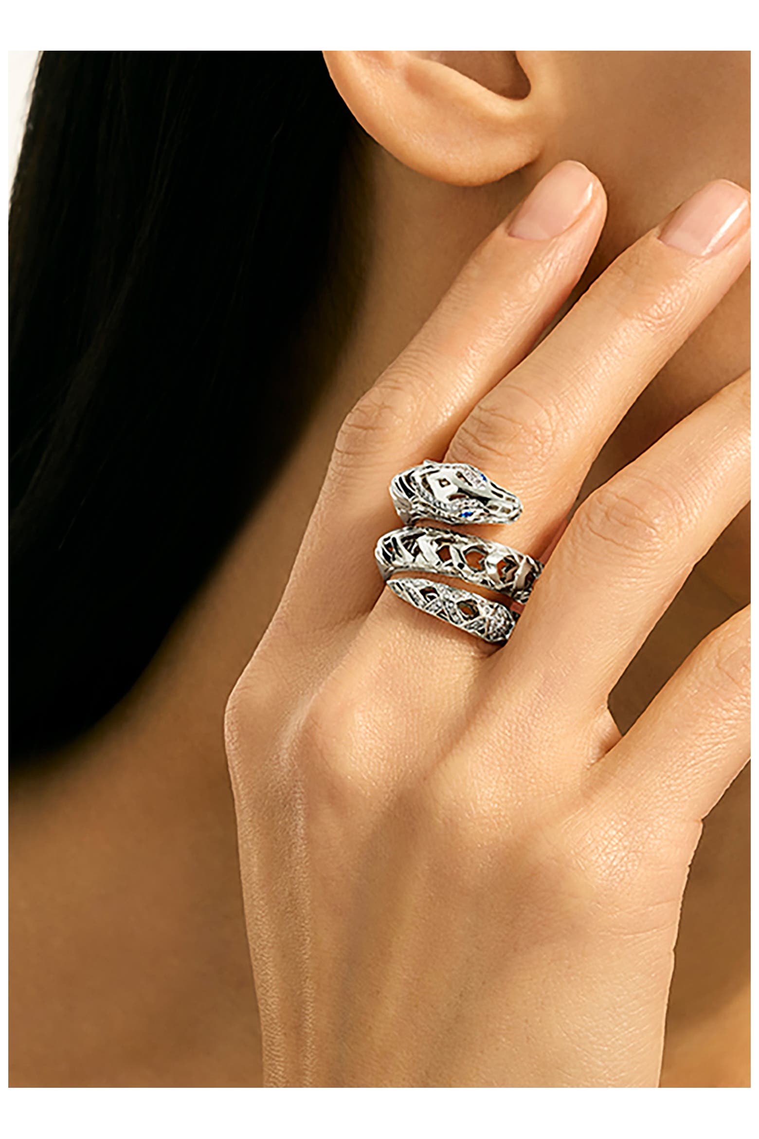 2250 Ringer John Hardy Naga Coil Ring (Women) | Nordstrom