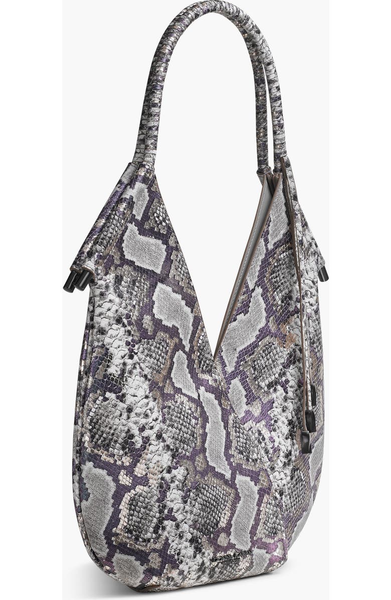 Donna Karan New York Baldwin Small Python Shoulder, Alternate, color,