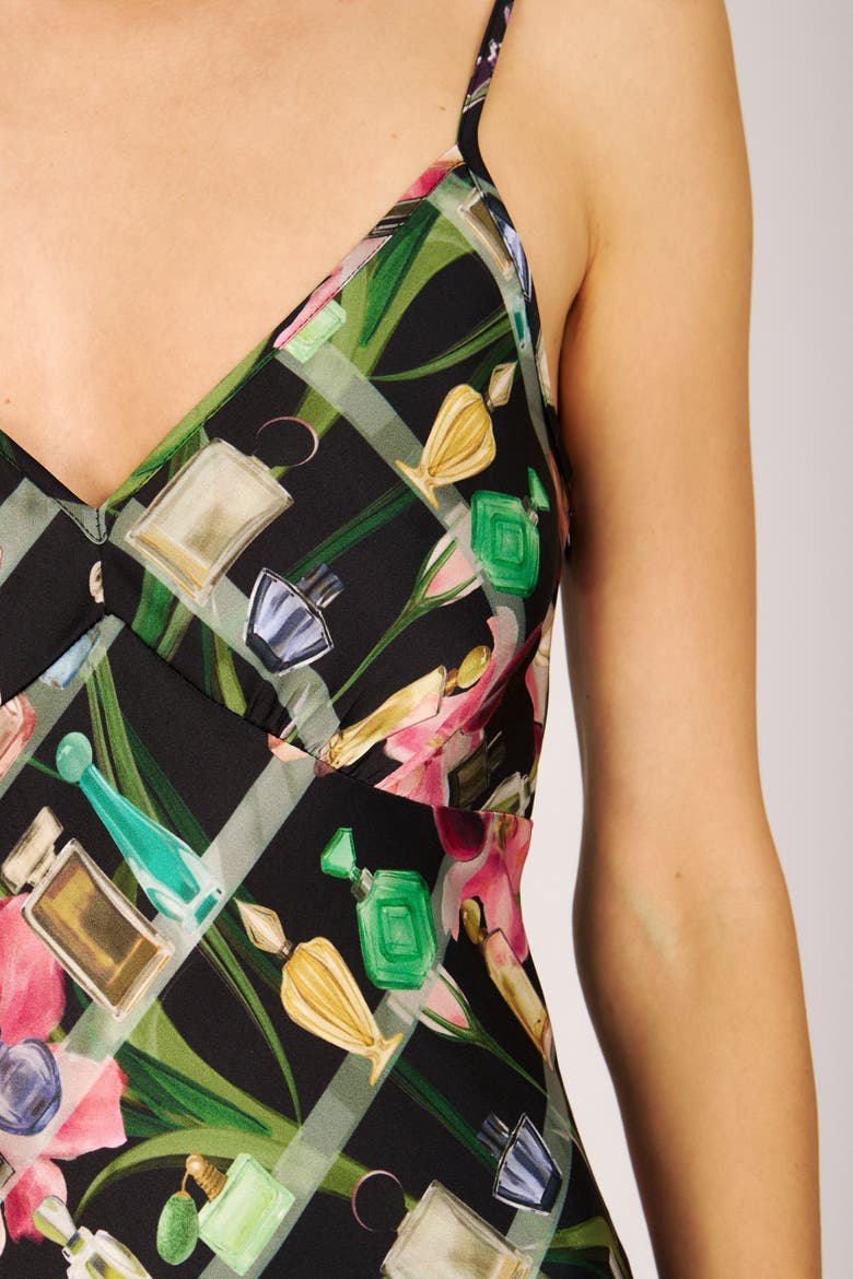 Cleo Slip Dress, Alternate, color, Medicine Cabinet