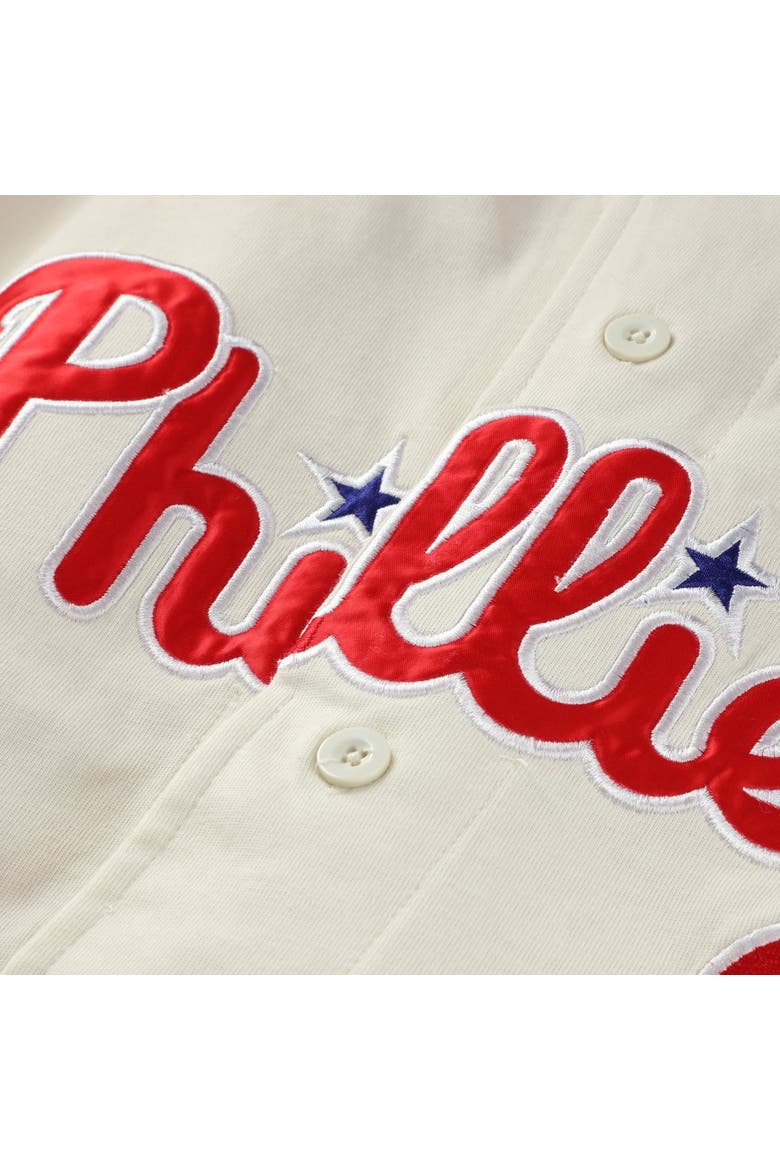 Men's Profile Cream/Red Philadelphia Phillies Big & Tall Two-Color Fashion Jersey, Alternate, color, Cream