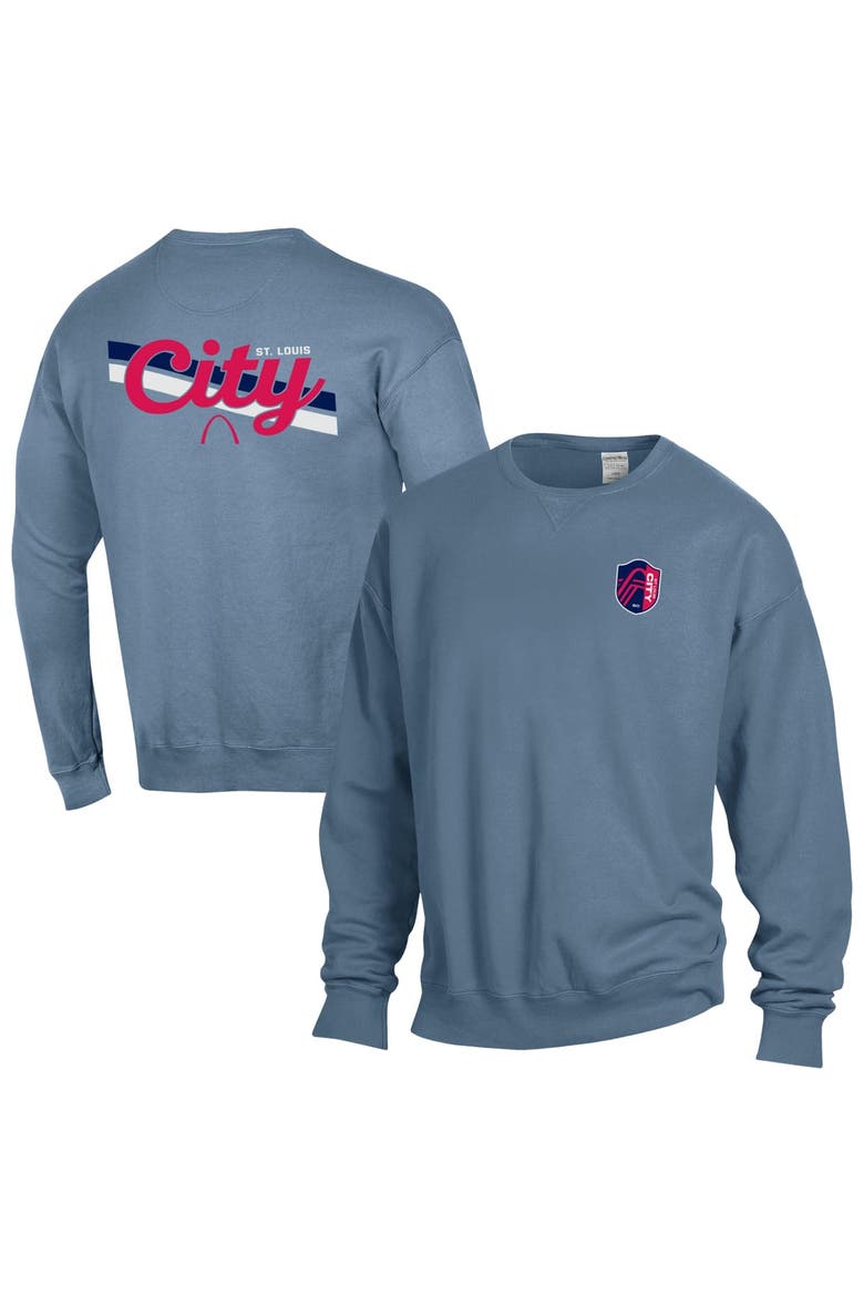 Men's  Blue St. Louis CITY SC Fleece Sweatshirt, Main, color, Blue