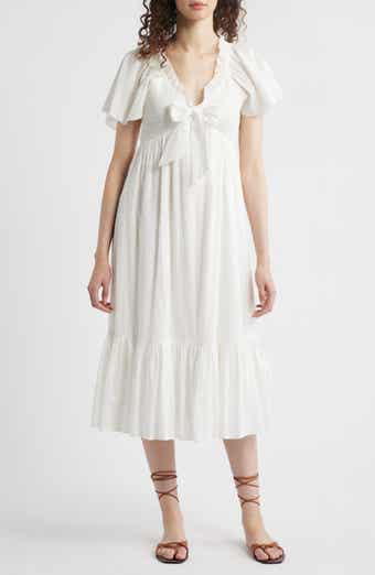 Cleobella Ashlyn Organic Cotton Dobby Midi Dress