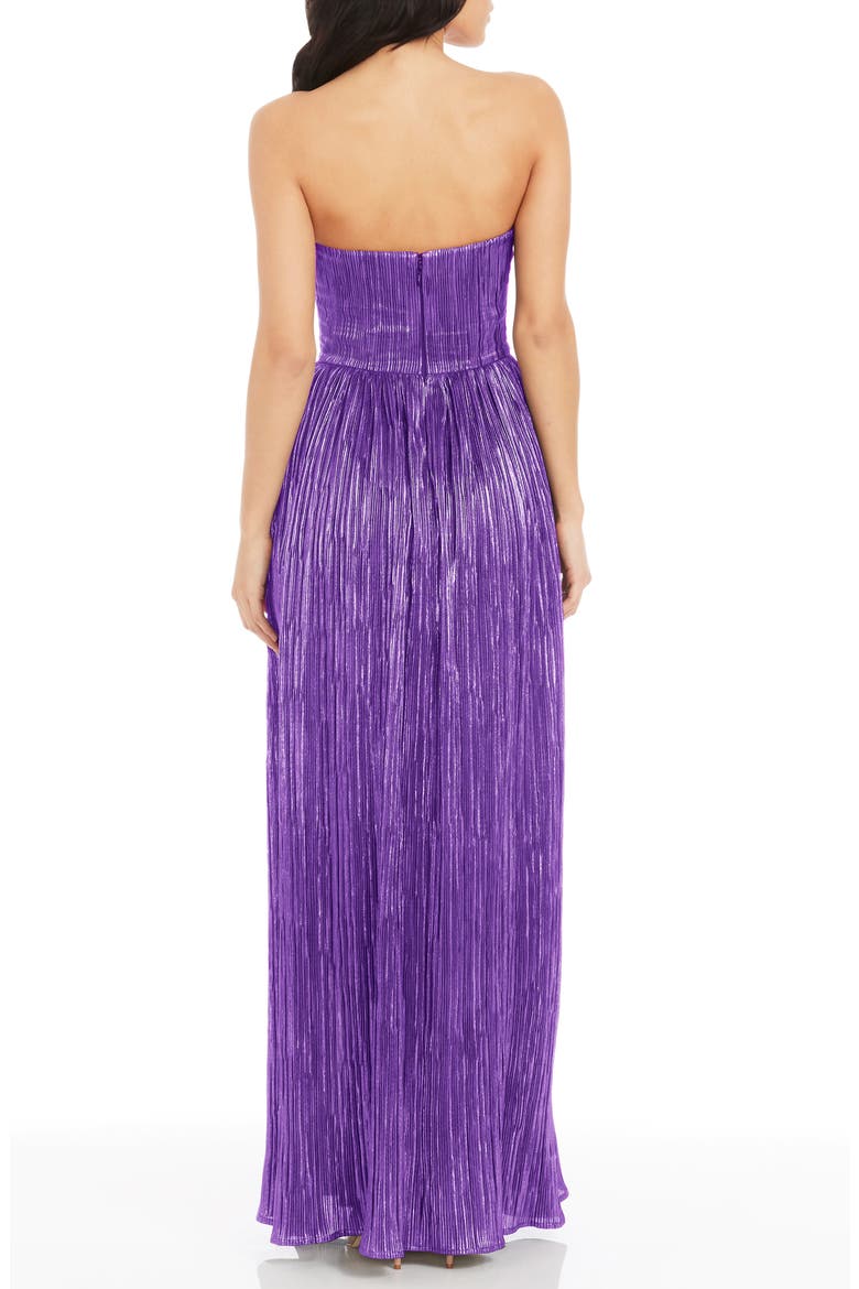 Audrina Strapless Gown, Alternate, color, LAVENDER