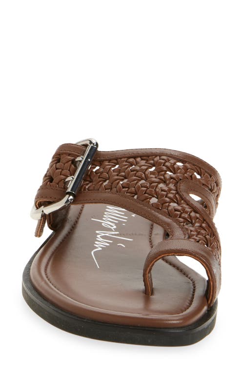 Shop 3.1 Phillip Lim Macramé Toe Loop Sandal In Cocoa