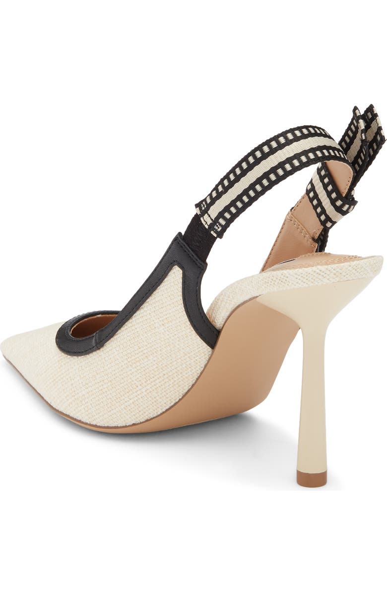 Steve Madden Stefani Slingback Pump, Alternate, color, Cream Multi