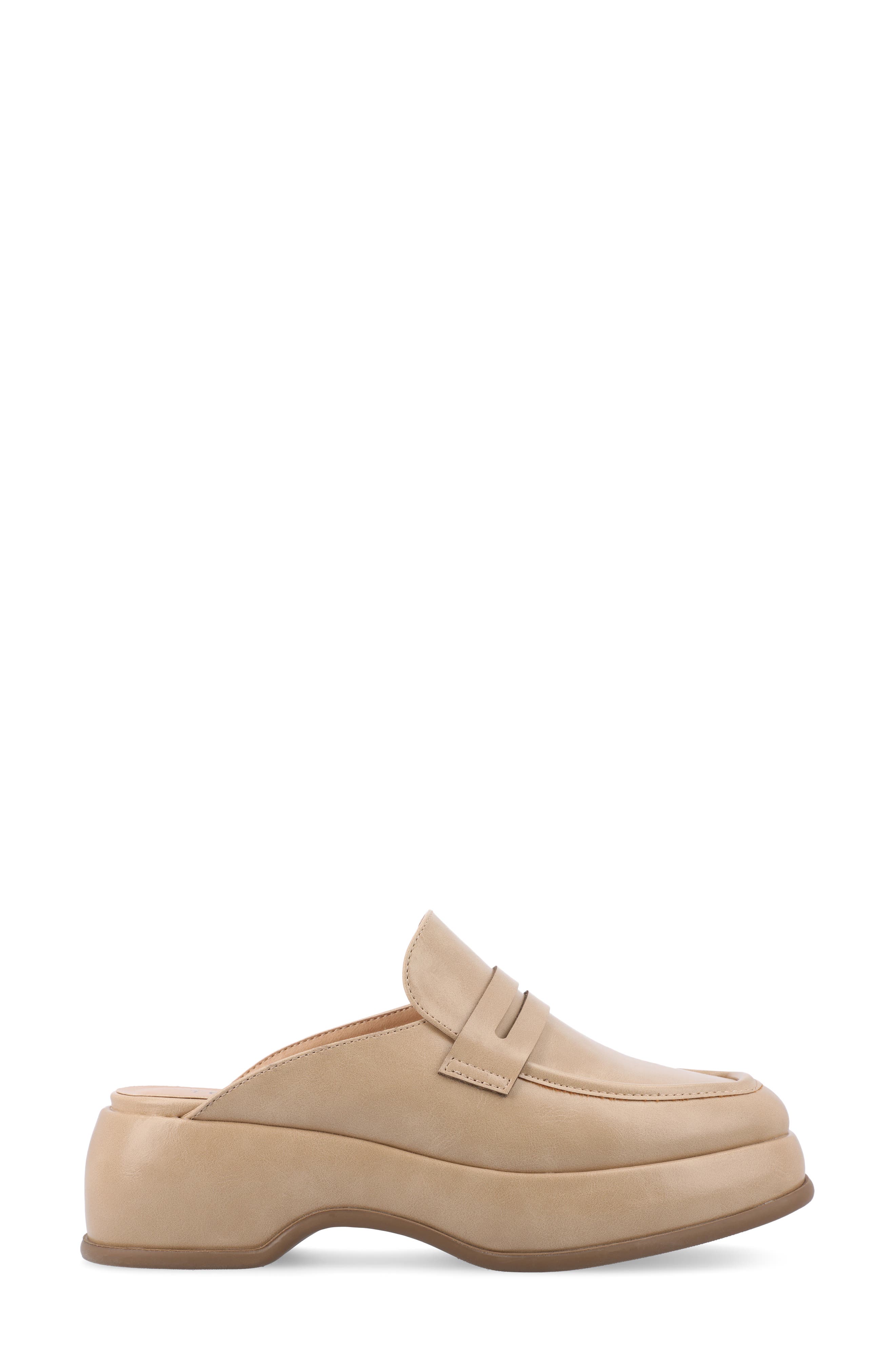 Antonia Loafer Mule, Alternate, color, TAN