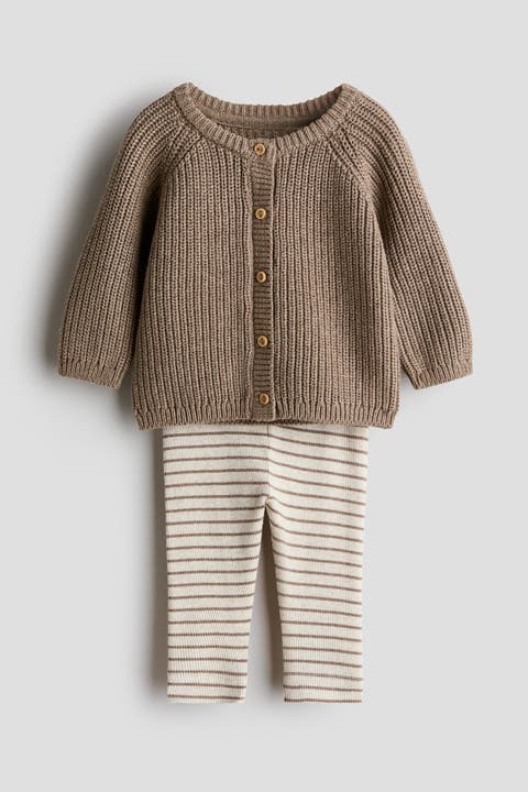 2-Piece Cotton-Knit Set