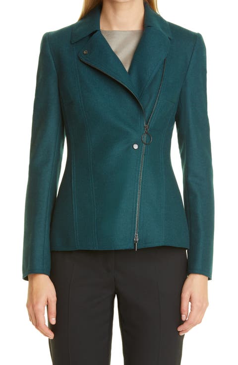 Wool Moto Jacket