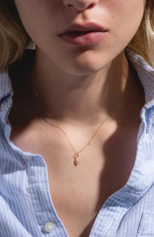 Local Eclectic Dumpling Foodie Charm In Gold