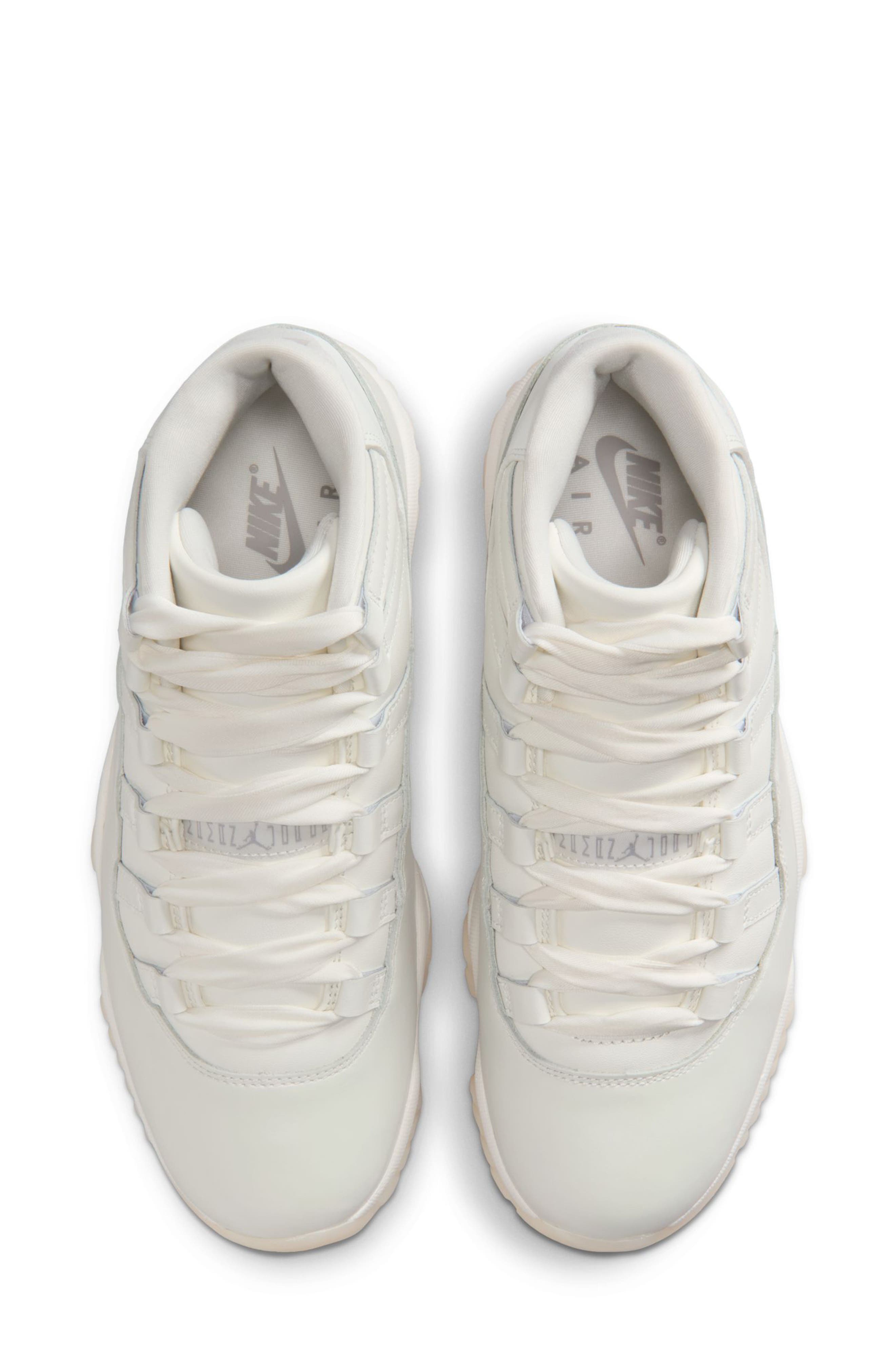 Jordan Air Jordan 11 Retro Mid Basketball Sneaker, Alternate, color, Sail/ Pearl Grey/ White