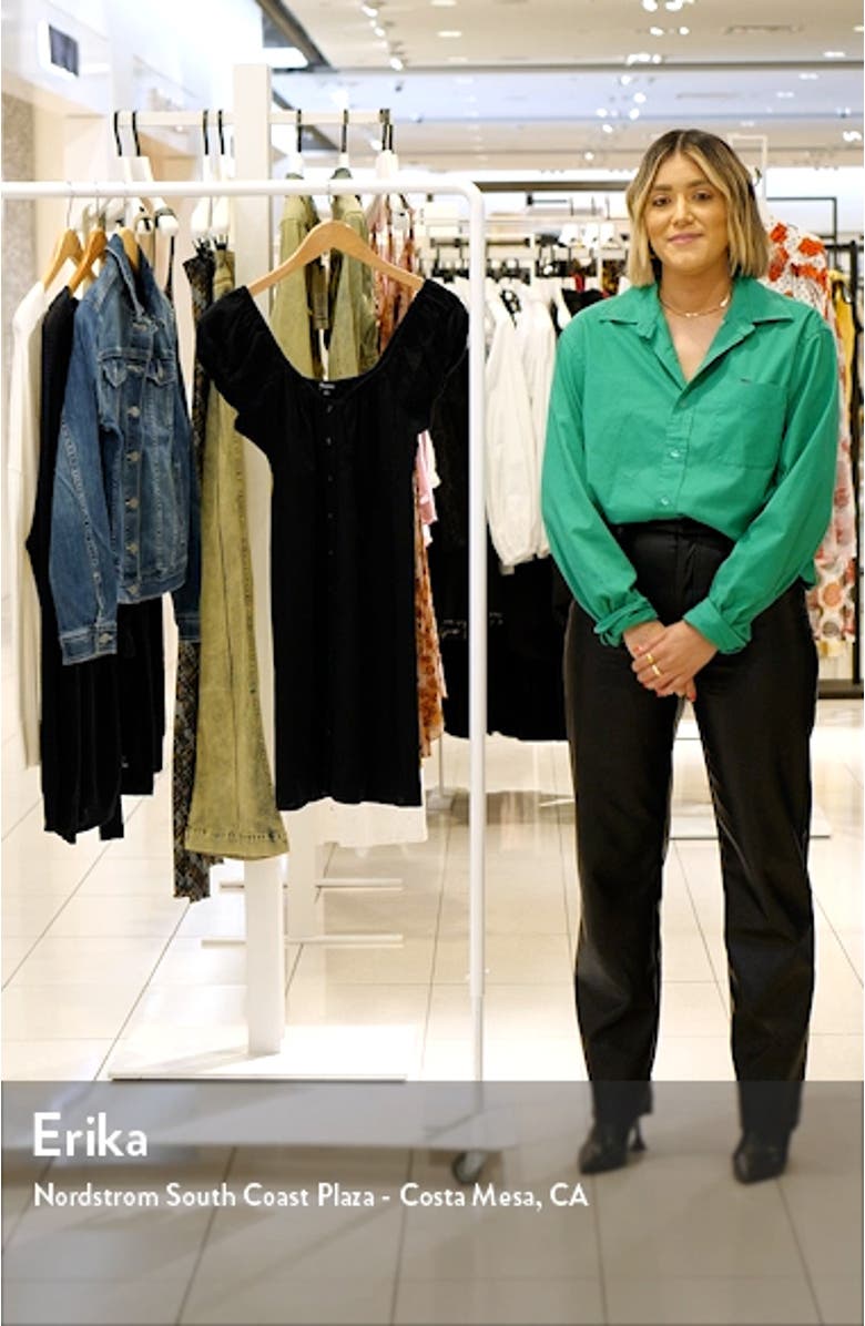 Margie Linen Blend Dress, sales video thumbnail