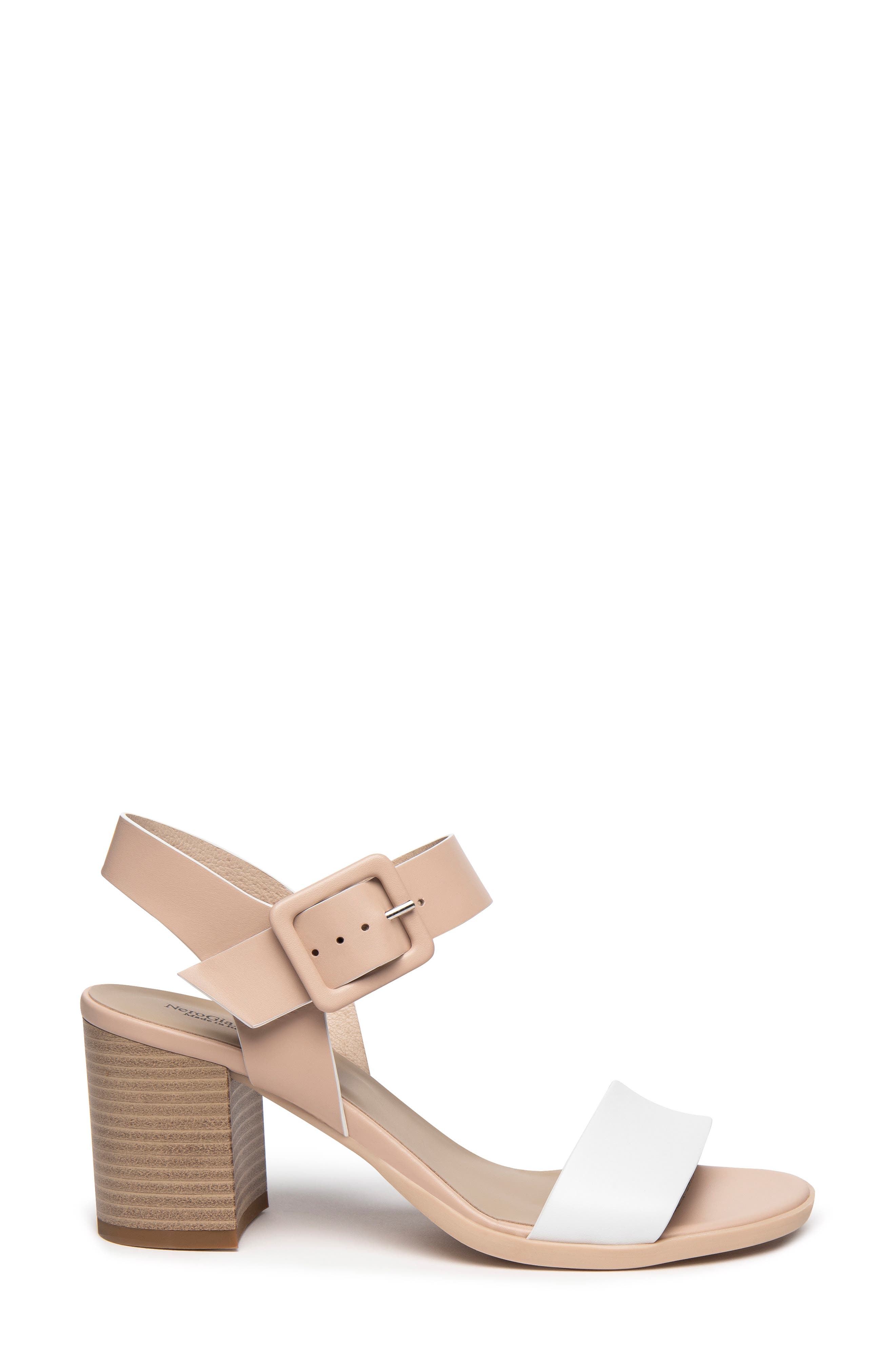 NeroGiardini City Colorblock Ankle Strap Sandal, Alternate, color, 