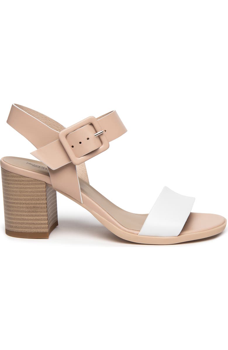 NeroGiardini City Colorblock Ankle Strap Sandal, Alternate, color,