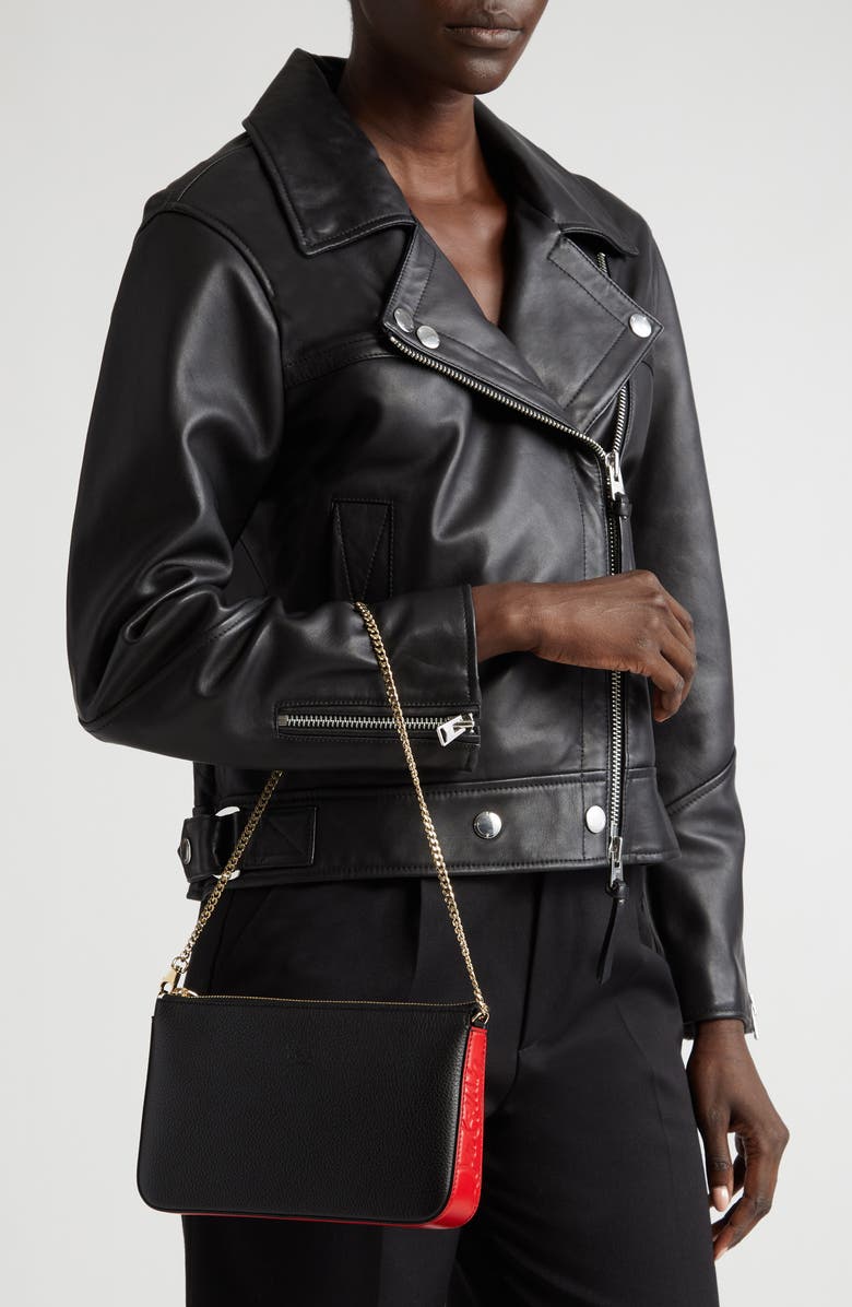 Christian Louboutin Loubila Hybrid Pouch Crossbody, Alternate, color,
