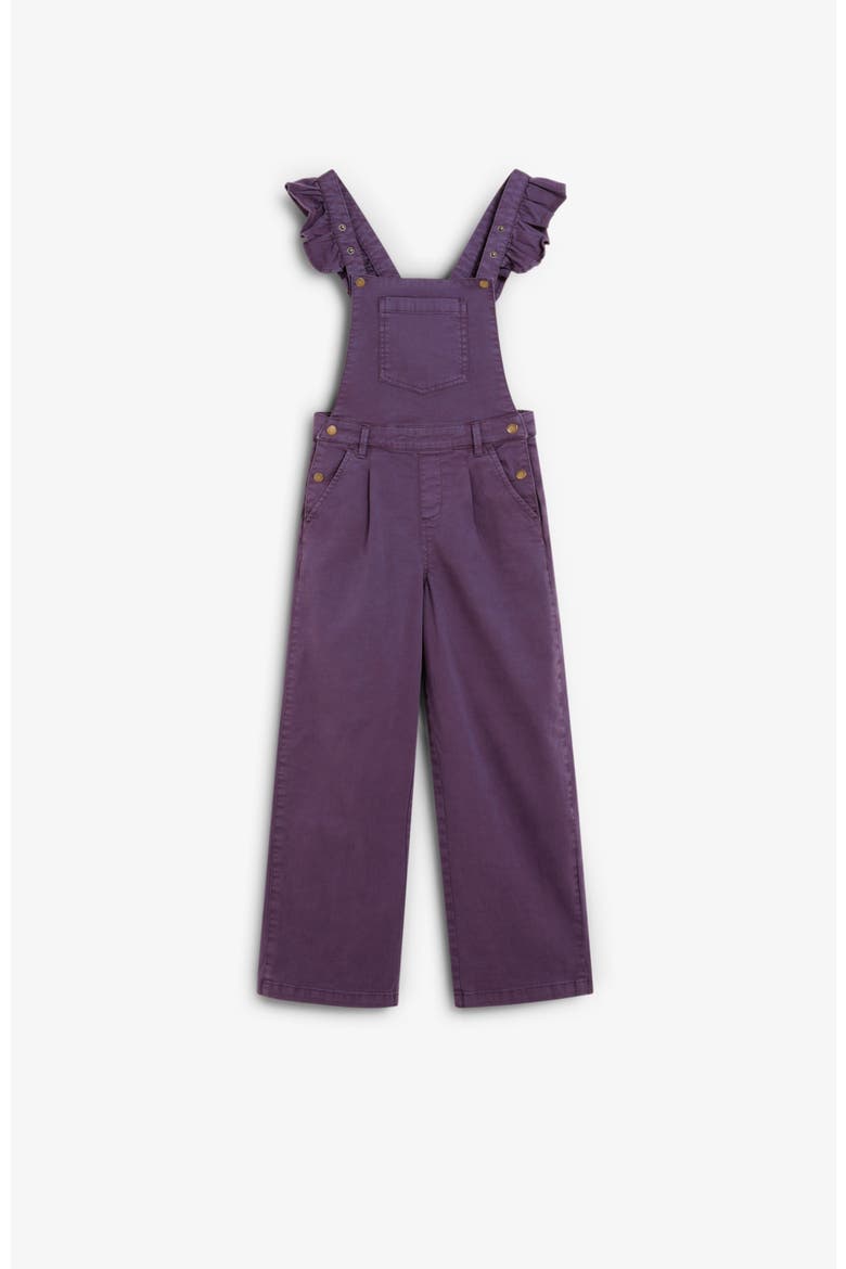 Smart Dungaree Girls, Main, color, Purple