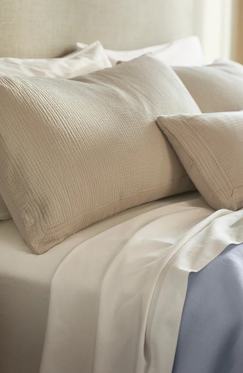 Boll & Branch Dream Organic Cotton Duvet Cover & Shams Set In Neutral