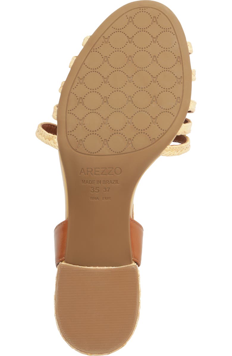 Arezzo Aria Ankle Strap Sandal, Alternate, color, Natural/ Soul Natural