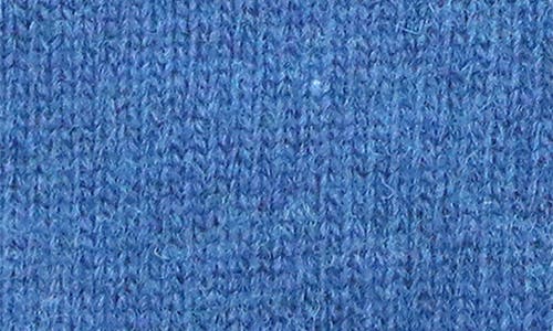Portolano Crystal Heart Beanie In Blue