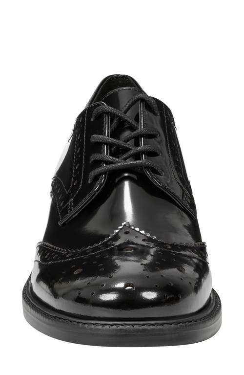 Marc Fisher Ltd Perrie Wingtip Derby In Black