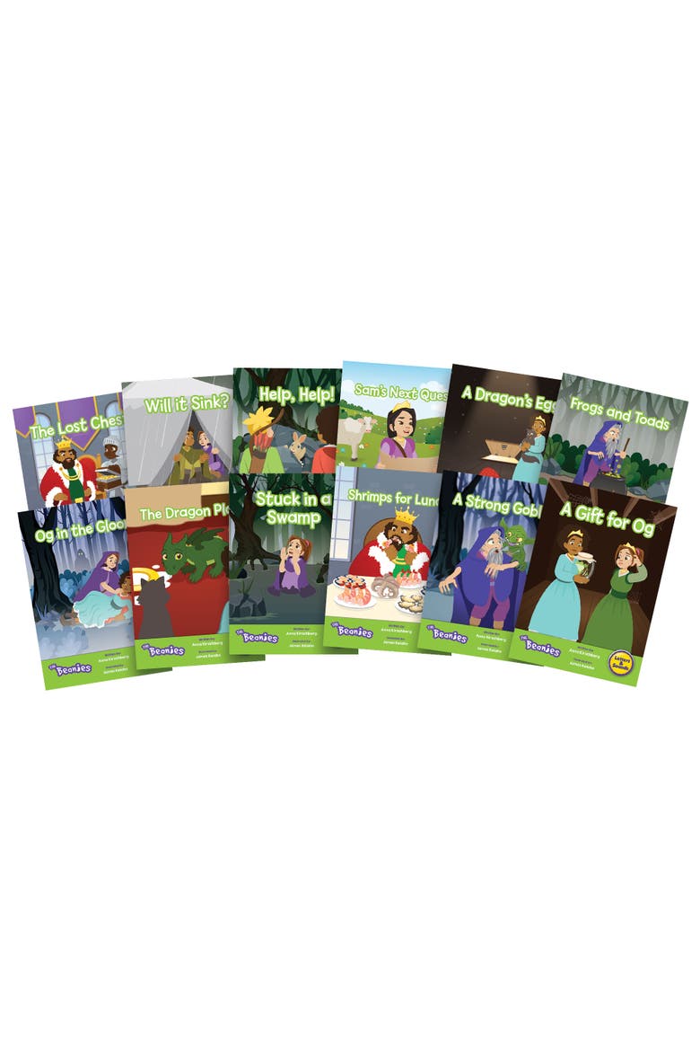 The Beanies Diversity Phase 4, 12 Book Set, Alternate, color, Multicolored