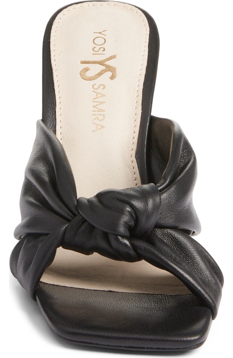 Yosi Samra Hazel Knotted Slide Sandal, Alternate, color,