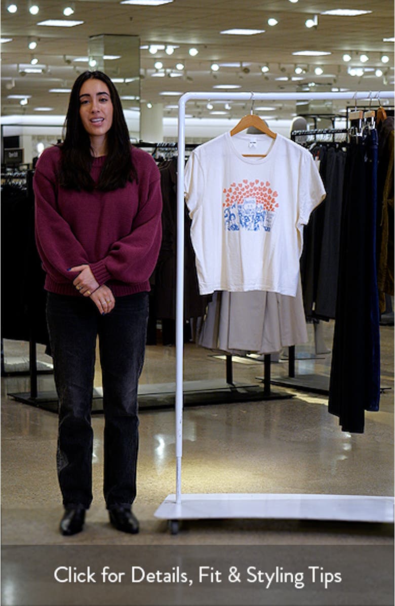 '50s Sisters Boxy Graphic T-Shirt, sales video thumbnail